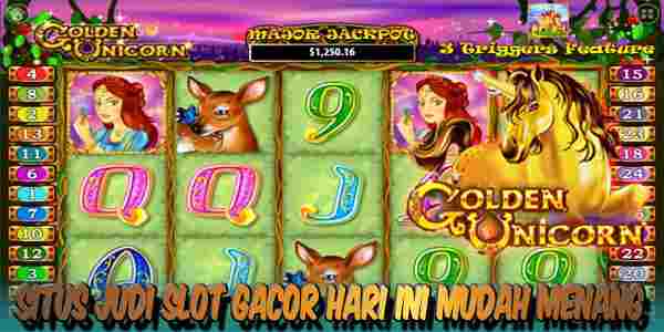 Situs Judi Slot Gacor Hari Ini Resmi Terpercaya Mudah Menang Golden Unicorn